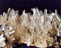Bergkristall ( Quarz )